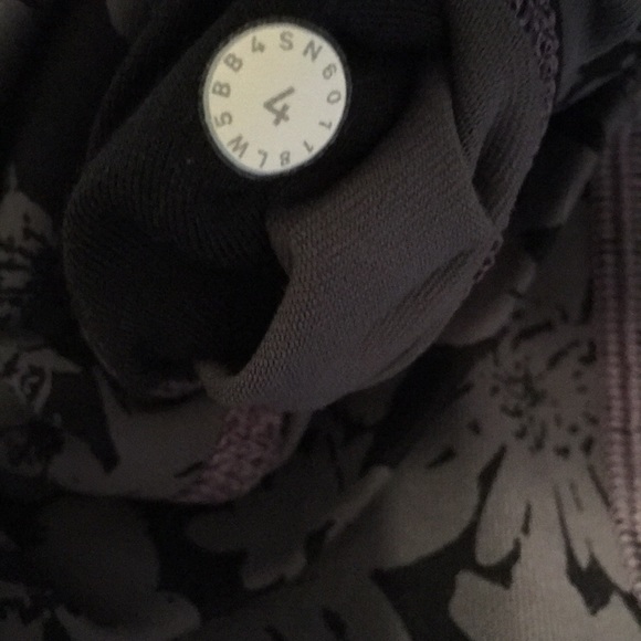 Lululemon Floral Leggings - Picture 3 of 3